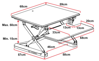 Yo-Yo DESK 70